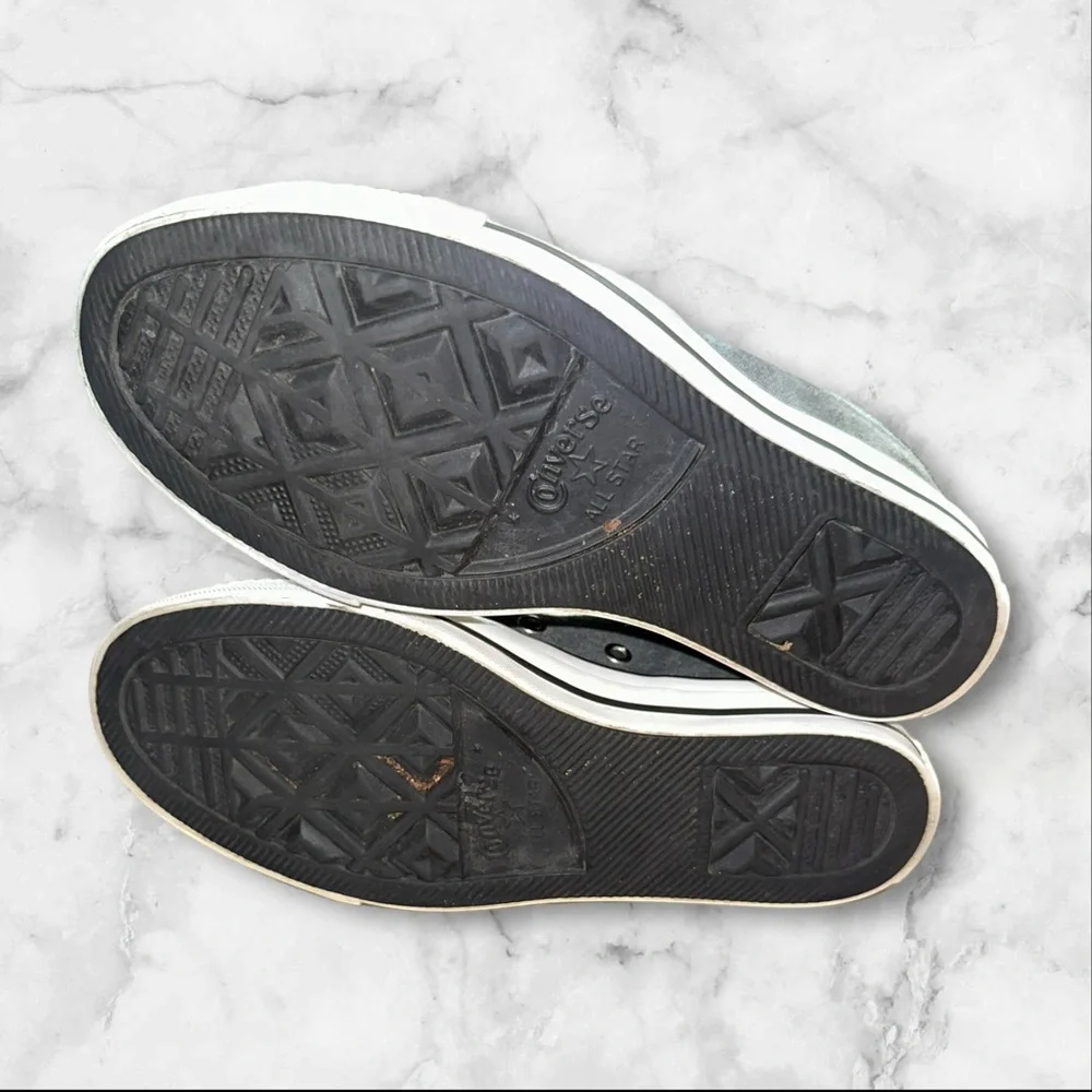 Converse All Star Chuck Taylor | size 7 | Hidden Wedge Suede | 550670C - Picture 4 of 6